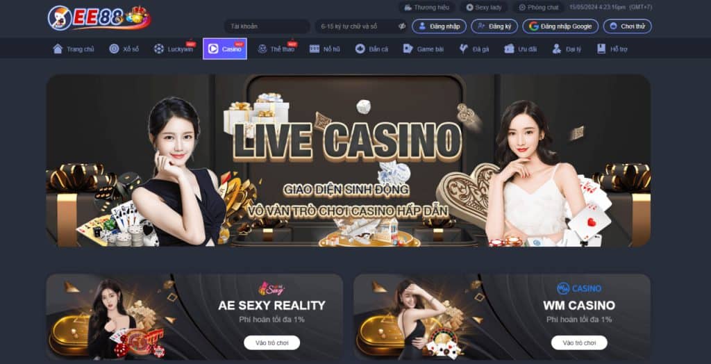 Giới Thiệu Về ee88 Casino